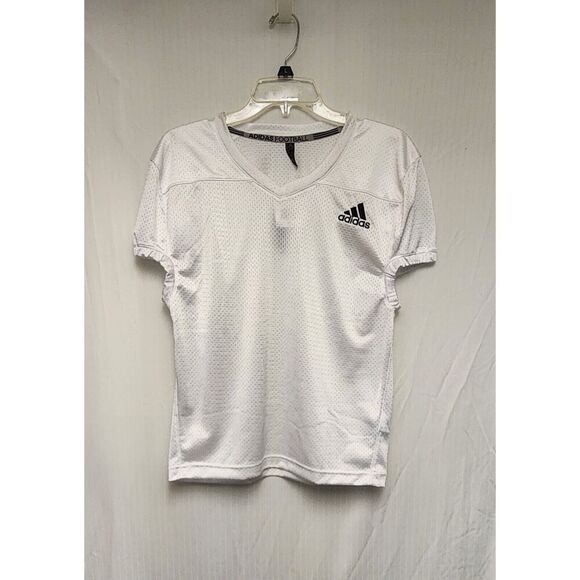 adidas Boys' Practice Football JerseyWhite Size XL - Picture 4 of 7